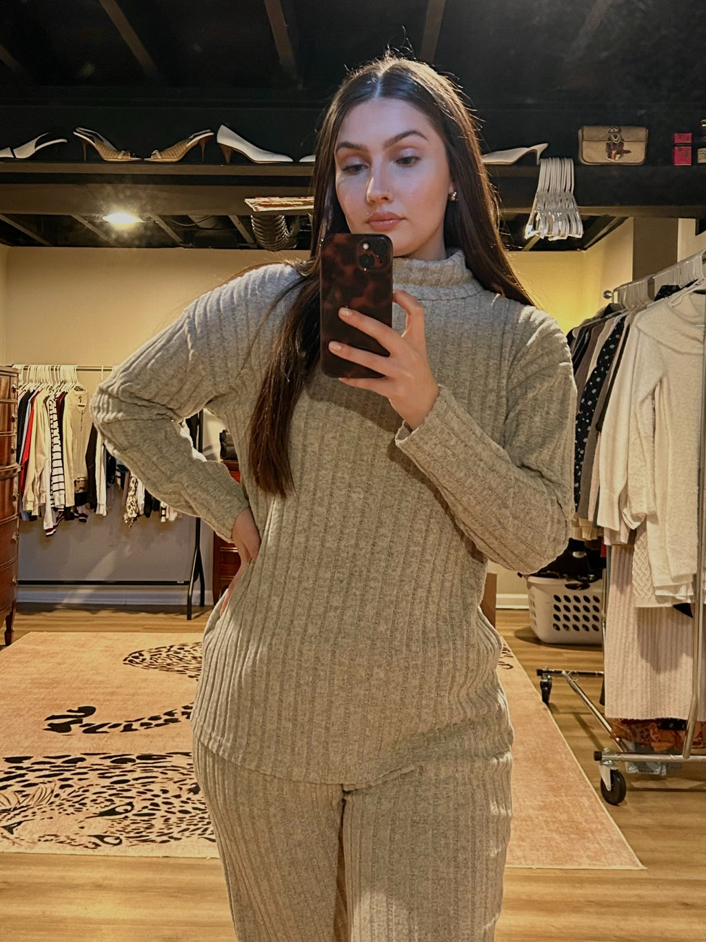 Karson Top and Pants Sweater Set