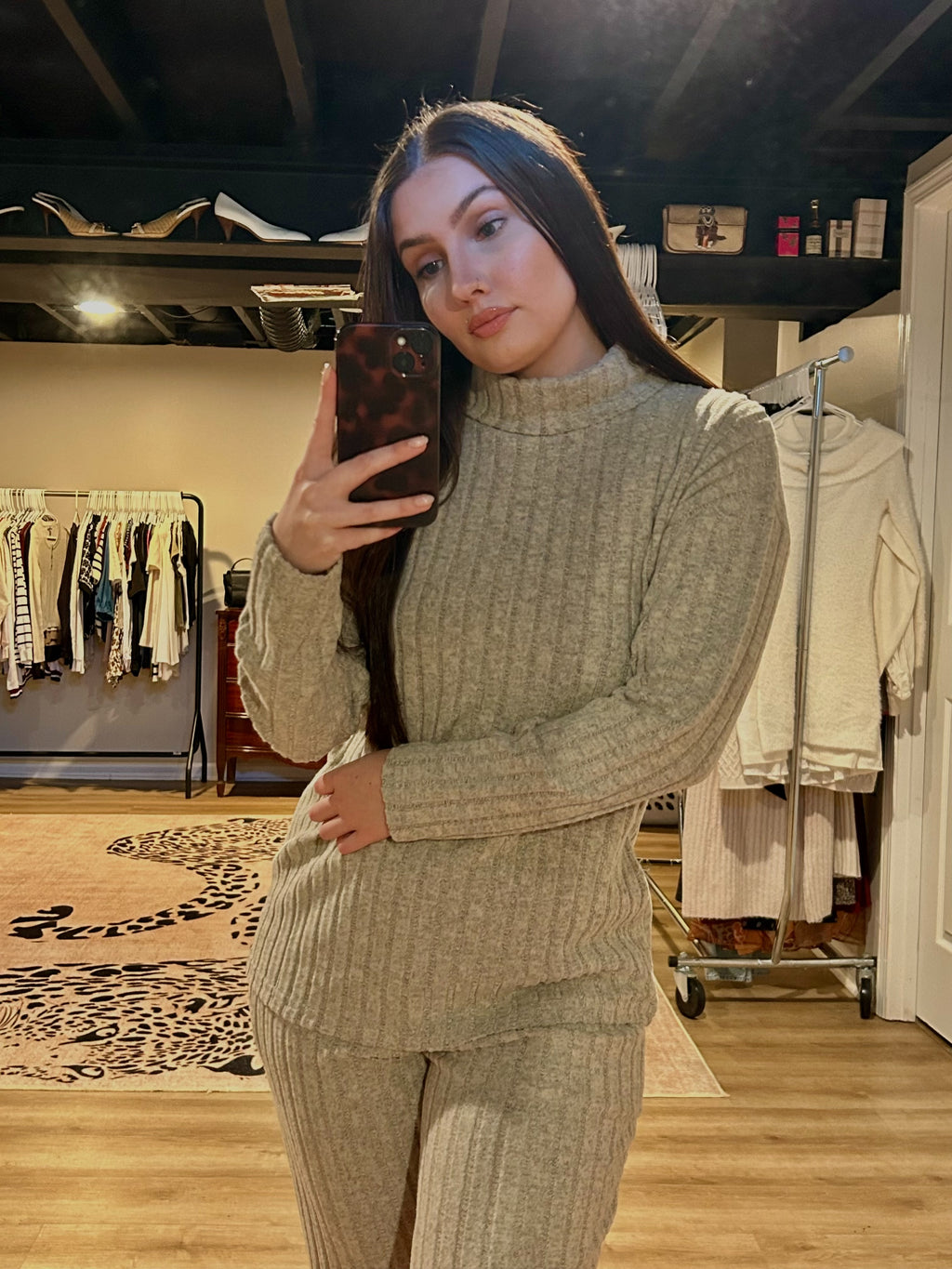 Karson Top and Pants Sweater Set