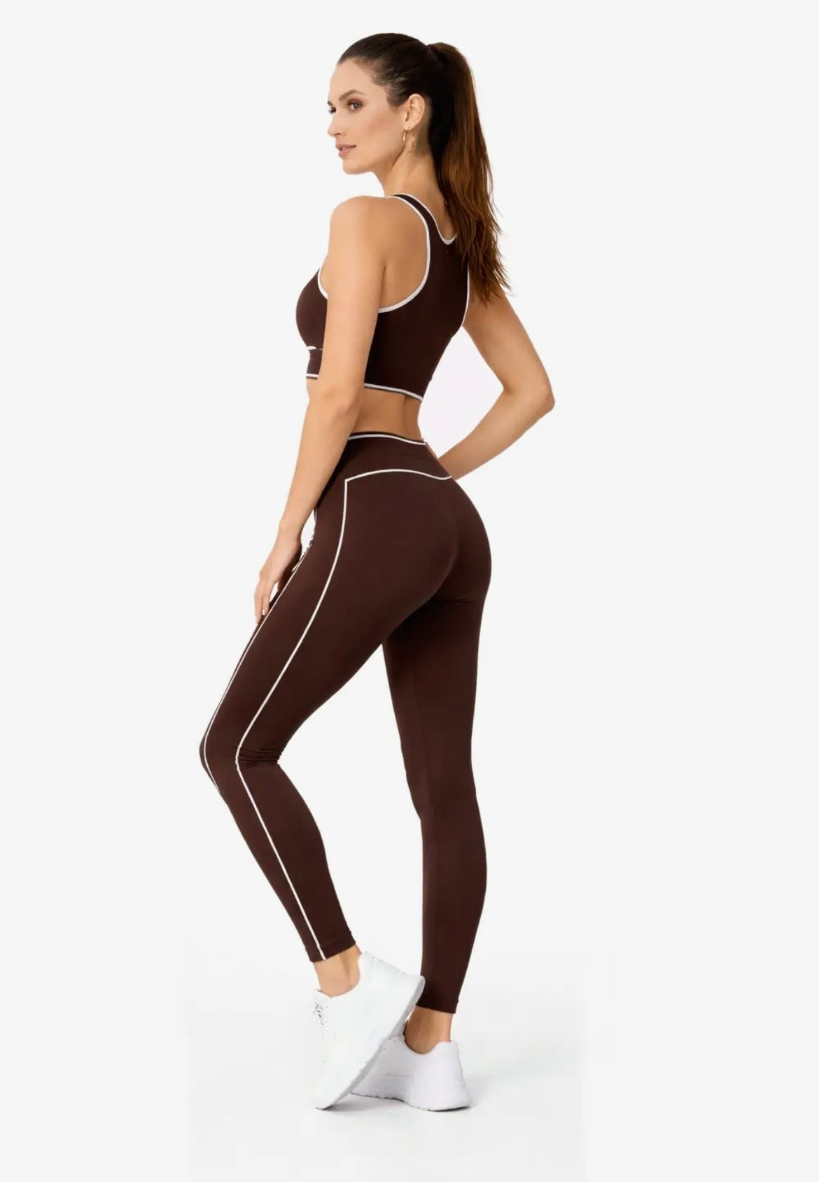 Mocha Active Leggings with Pocket