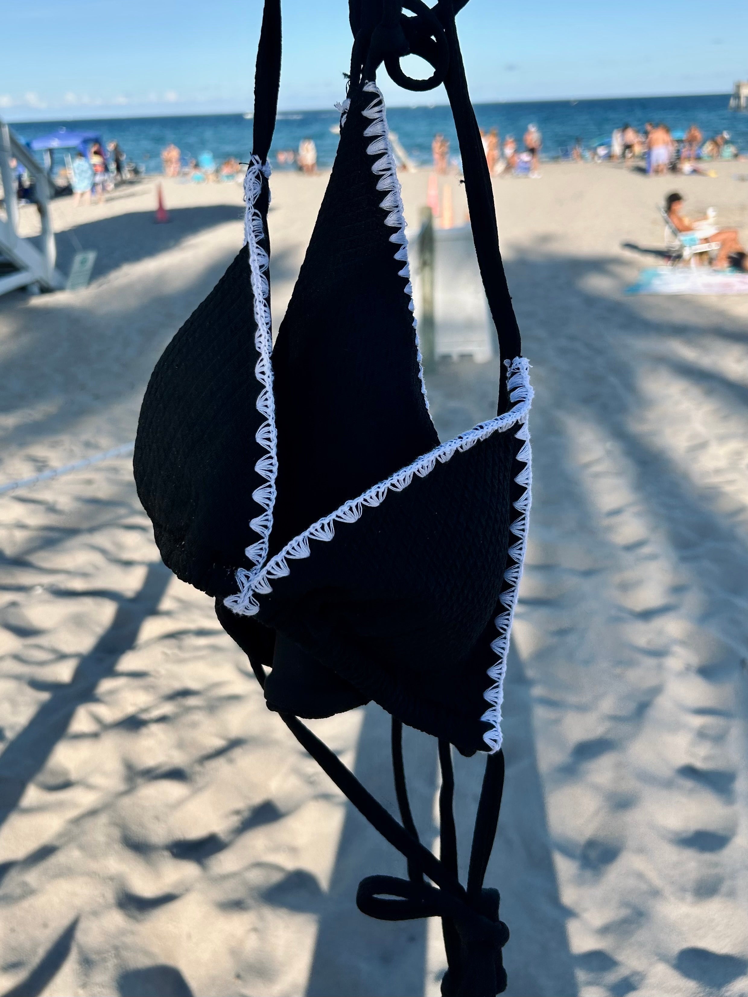 Crochet Trim Bikini